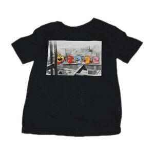 Pac Man & Ghosts Boys Short Sleeve For Kids Graphic T Shirt